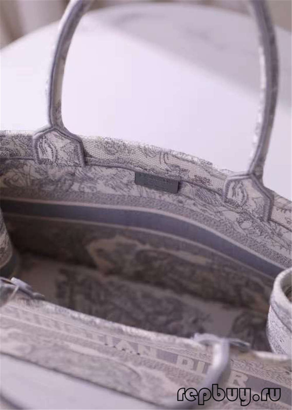 Dior Book Tote Small Top Replica Bags Grey 36.5cm (2022 Updated)-Best Quality designer Bag Review, and online shopping, designer bag ru