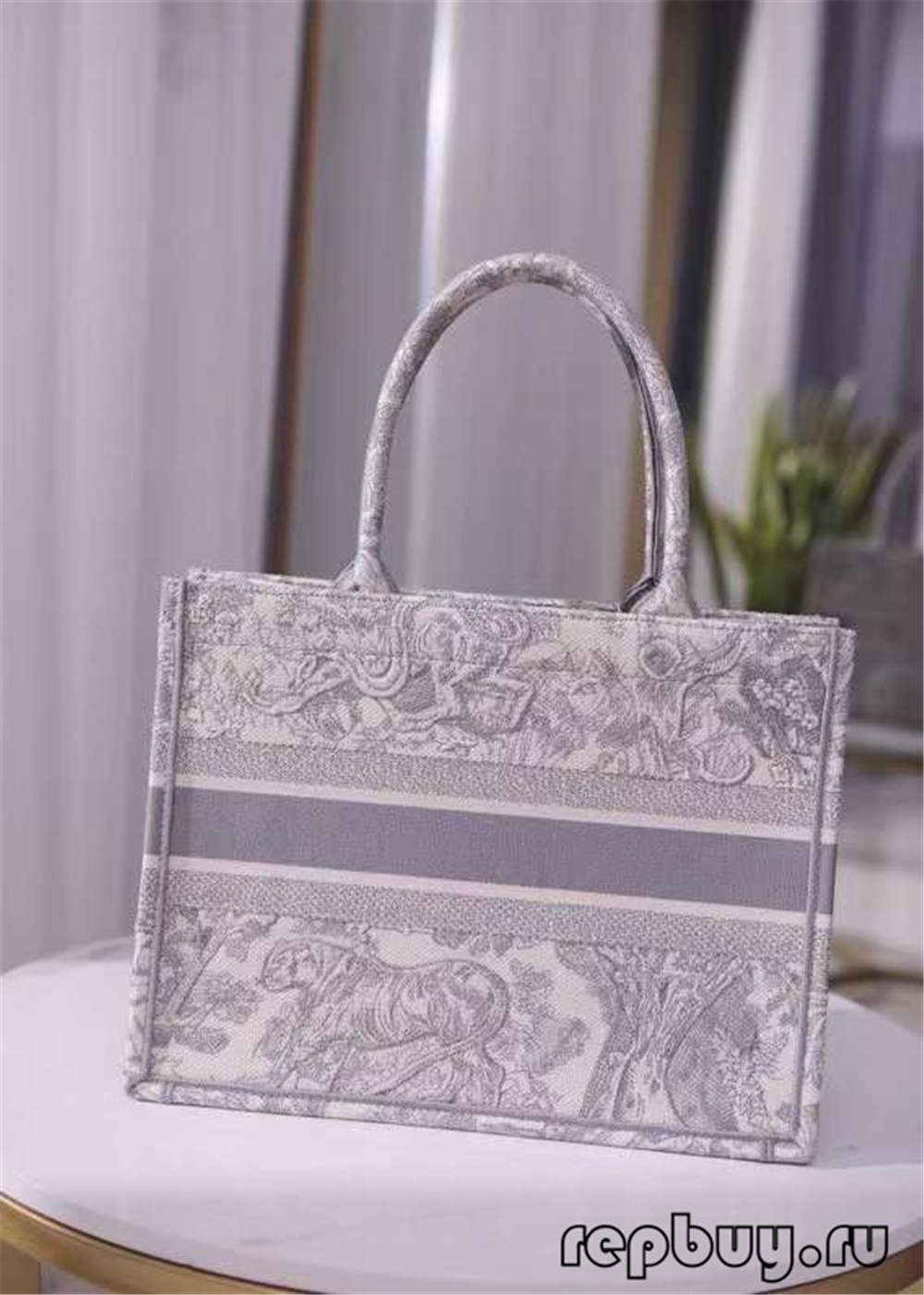 Dior Book Tote Small Top Replica Bags Grey 36.5cm (2022 Updated)-Best Quality designer Bag Review, and online shopping, designer bag ru