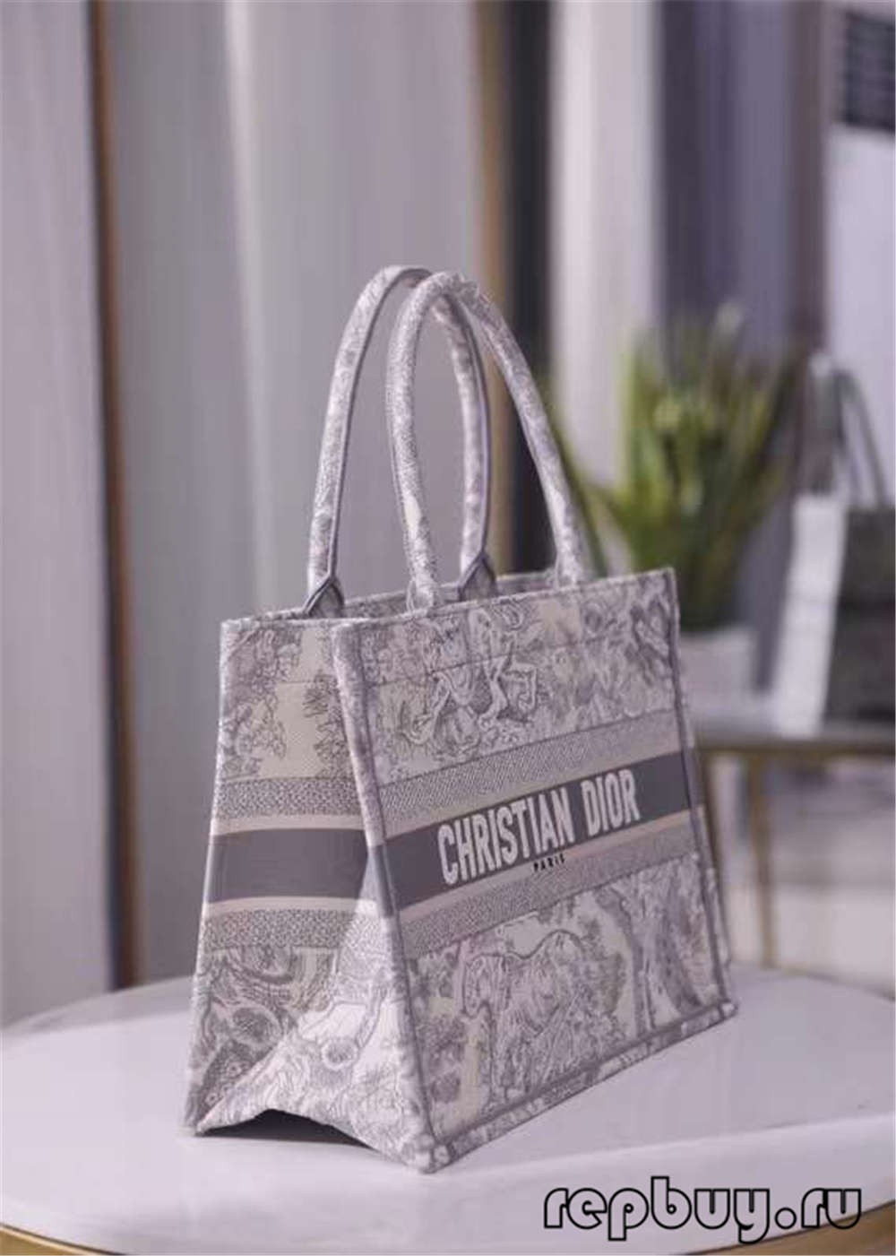 Dior Book Tote Small Top Replica Bags Grey 36.5cm (2022 Updated)-Best Quality designer Bag Review, and online shopping, designer bag ru