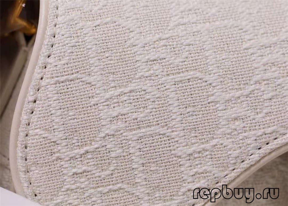 Dior Top Replica Bags White Saddle Bag 21cm Small Craft Details (2022 Latest)-Best Quality designer Bag Review, and online shopping, designer bag ru