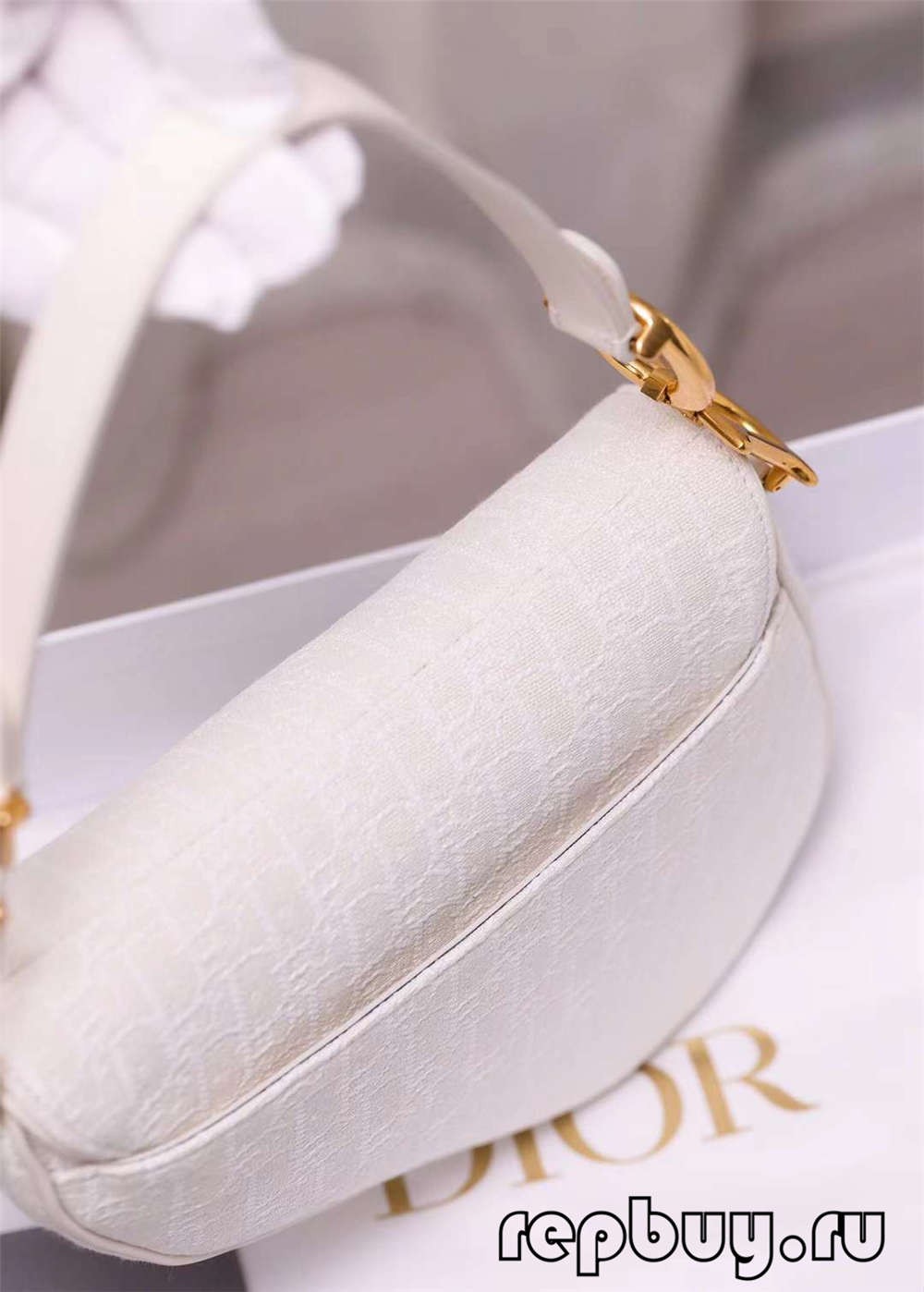 Dior Top Replica Bags White Saddle Bag 25cm Detail (2022 Updated)-Best Quality designer Bag Review, and online shopping, designer bag ru