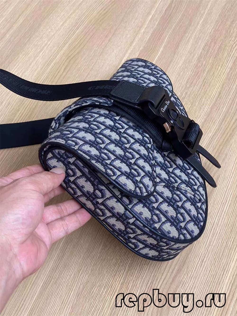 Dior top replica saddle bag black embroidery Oblique print 26cm (2022 Special)-Best Quality designer Bag Review, and online shopping, designer bag ru
