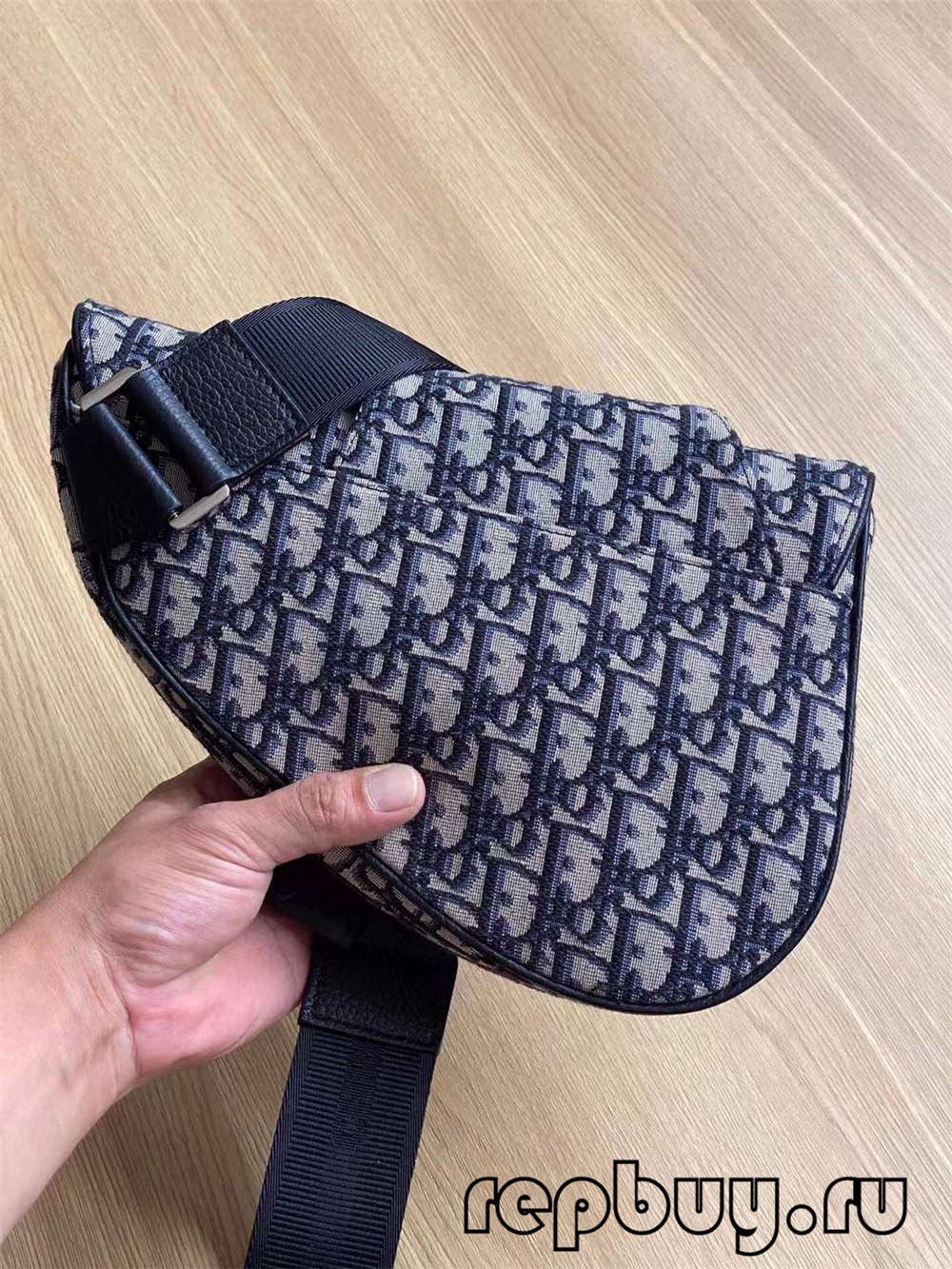Dior top replica saddle bag black embroidery Oblique print 26cm (2022 Special)-Best Quality designer Bag Review, and online shopping, designer bag ru
