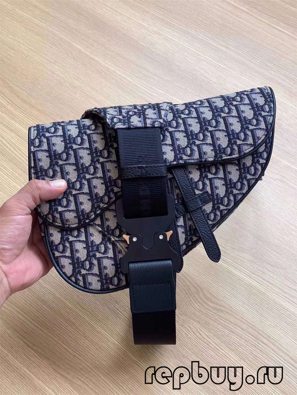 Dior top replica saddle bag black embroidery Oblique print 26cm (2022 Special)-Best Quality designer Bag Review, and online shopping, designer bag ru