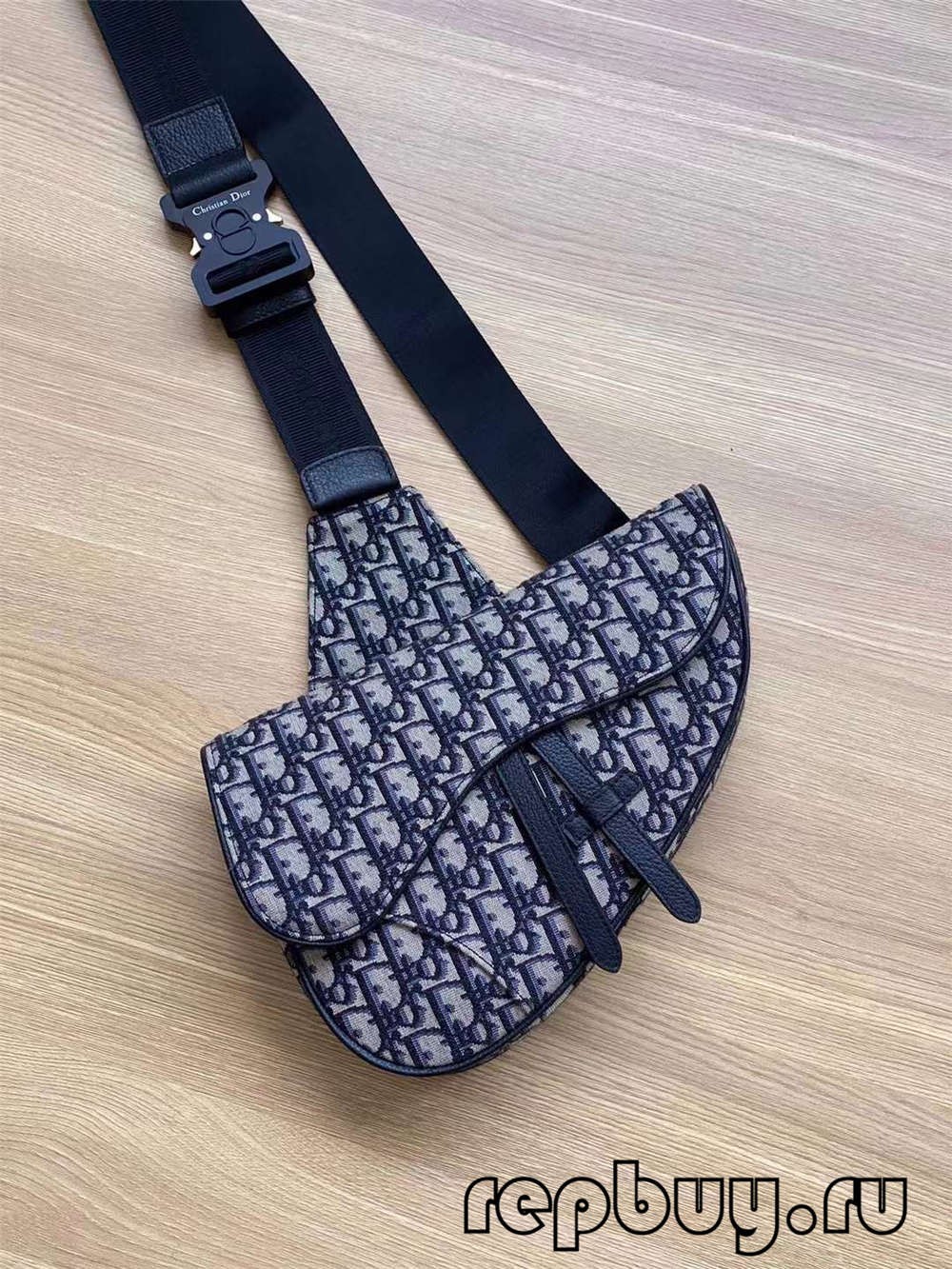 Dior top replica saddle bag black embroidery Oblique print 26cm (2022 Special)-Best Quality designer Bag Review, and online shopping, designer bag ru