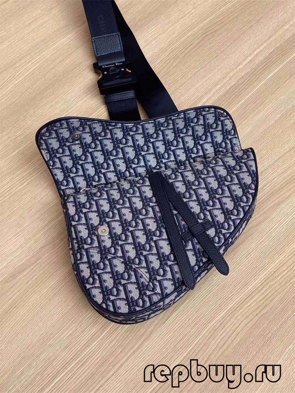Dior top replica saddle bag black embroidery Oblique print 26cm (2022 Special)-Best Quality designer Bag Review, and online shopping, designer bag ru