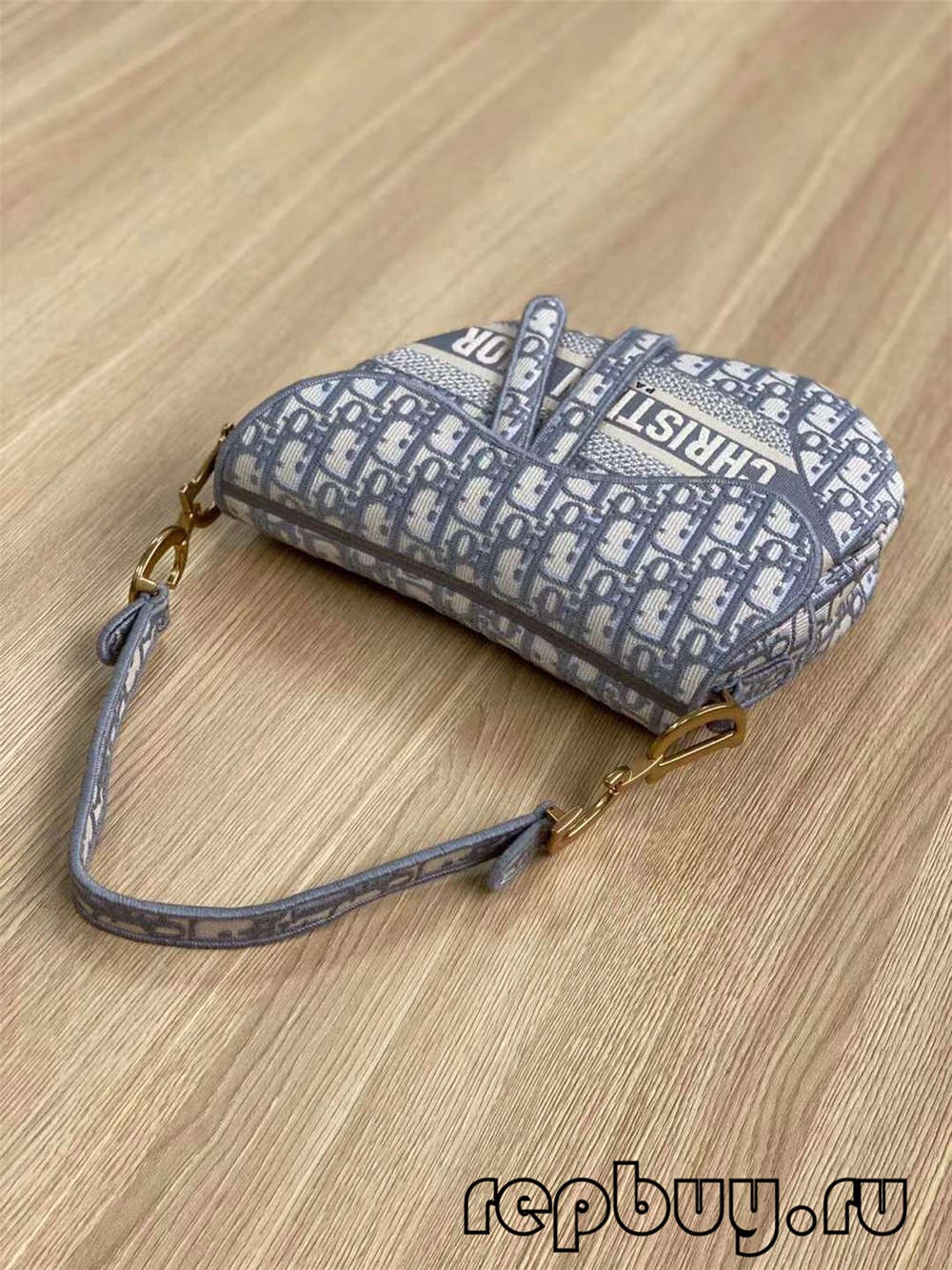 Dior Top Replica Saddle Bag Grey Embroidery Oblique Print (2022 Edition)-Best Quality designer Bag Review, and online shopping, designer bag ru