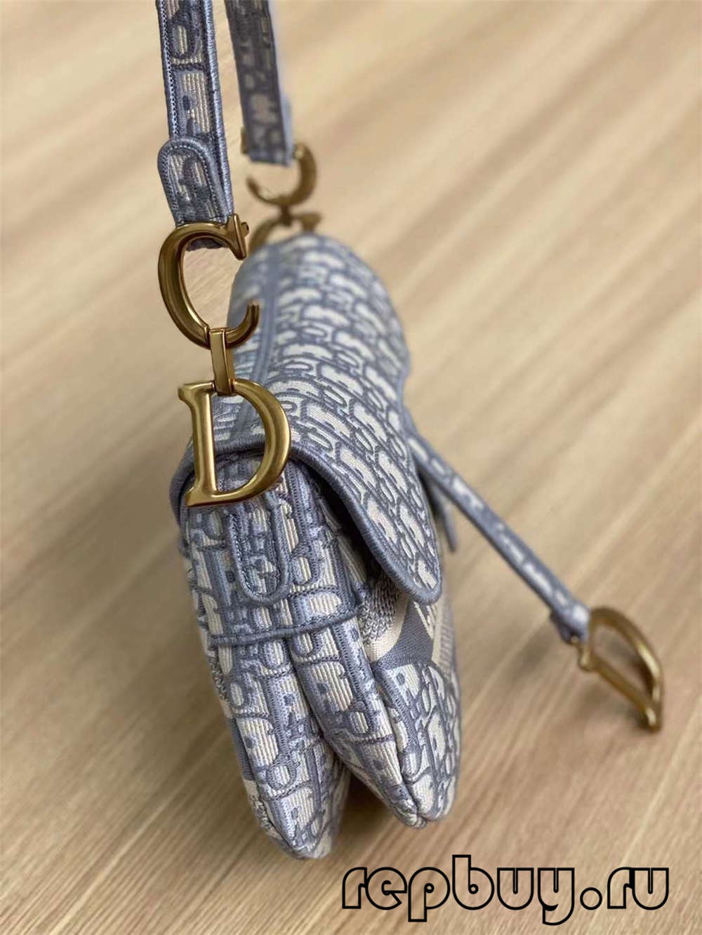 Dior Top Replica Saddle Bag Grey Embroidery Oblique Print (2022 Edition)-Best Quality designer Bag Review, and online shopping, designer bag ru