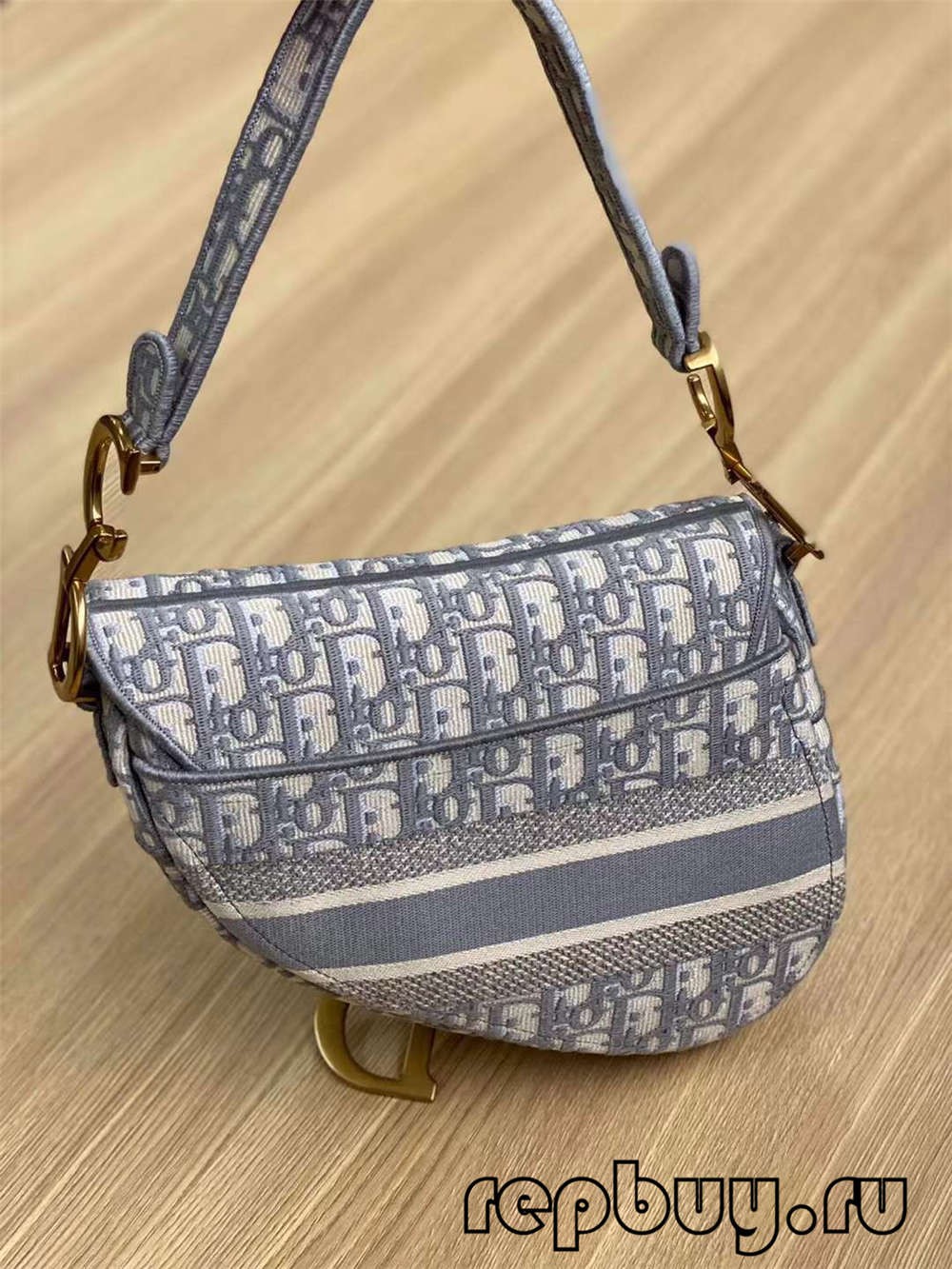 Dior Top Replica Saddle Bag Grey Embroidery Oblique Print (2022 Edition)-Best Quality designer Bag Review, and online shopping, designer bag ru