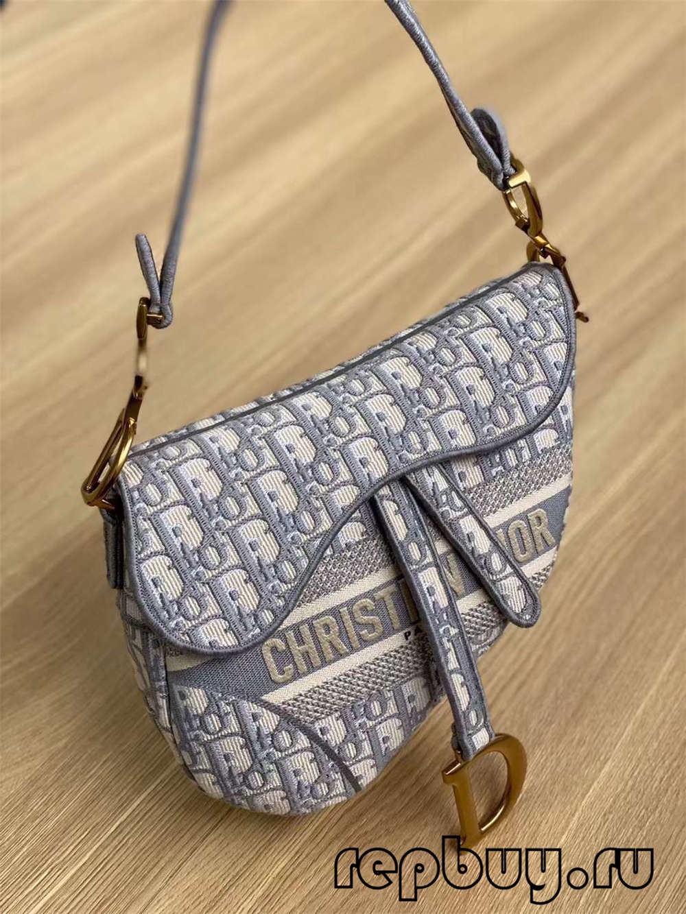 Dior Top Replica Saddle Bag Grey Embroidery Oblique Print (2022 Edition)-Best Quality designer Bag Review, and online shopping, designer bag ru