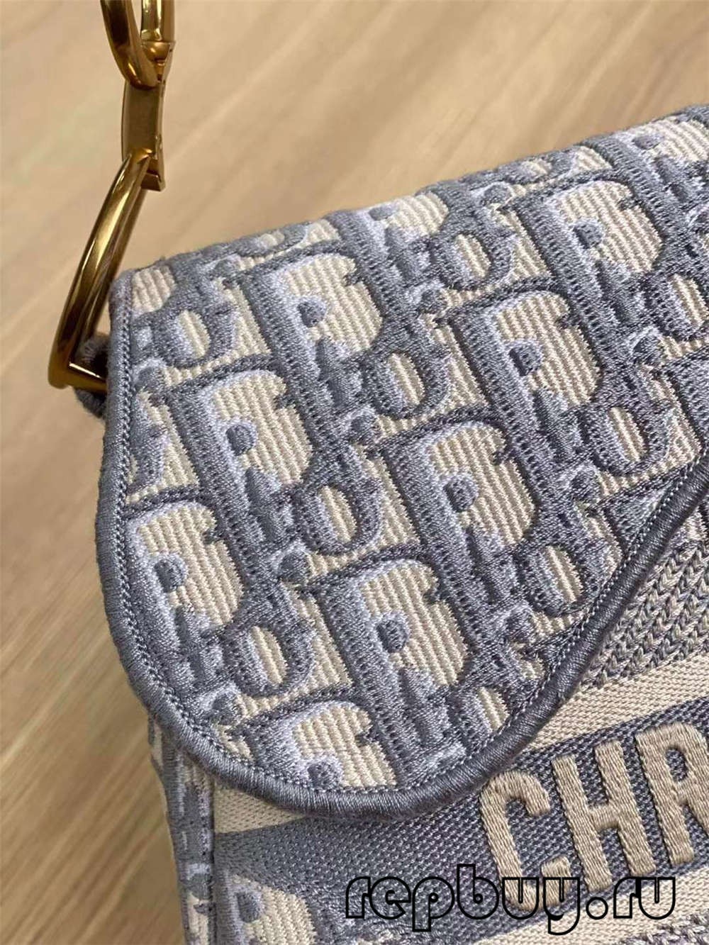 Dior Top Replica Saddle Bag Grey Embroidery Oblique Printed Inside Label Detail (2022Latest)-Best Quality designer Bag Review, and online shopping, designer bag ru