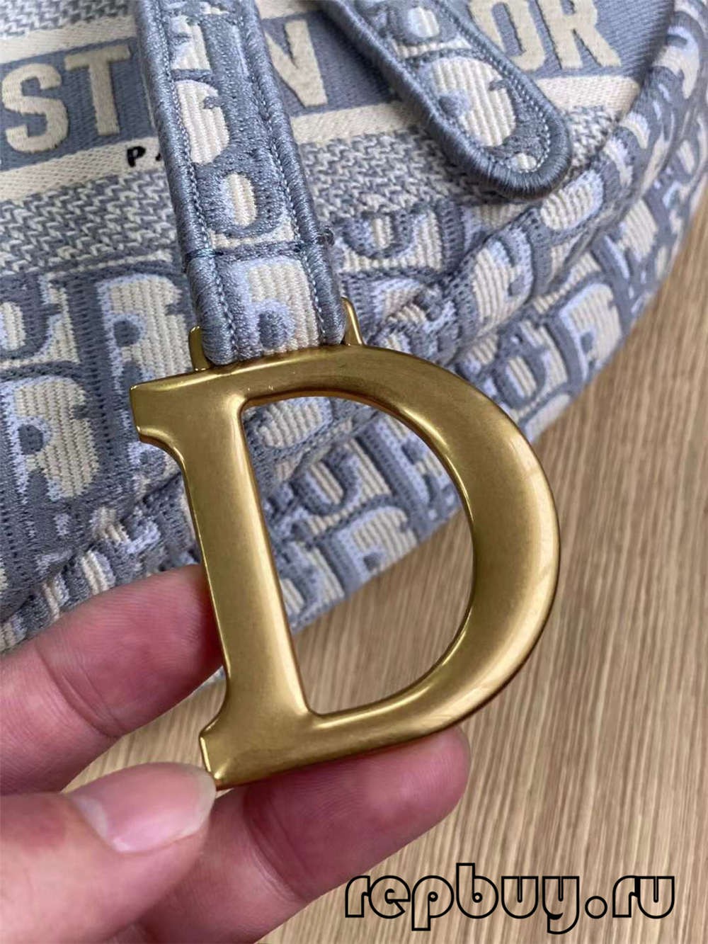 Dior Top Replica Saddle Bag Grey Embroidery Oblique Printed Inside Label Detail (2022Latest)-Best Quality designer Bag Review, and online shopping, designer bag ru