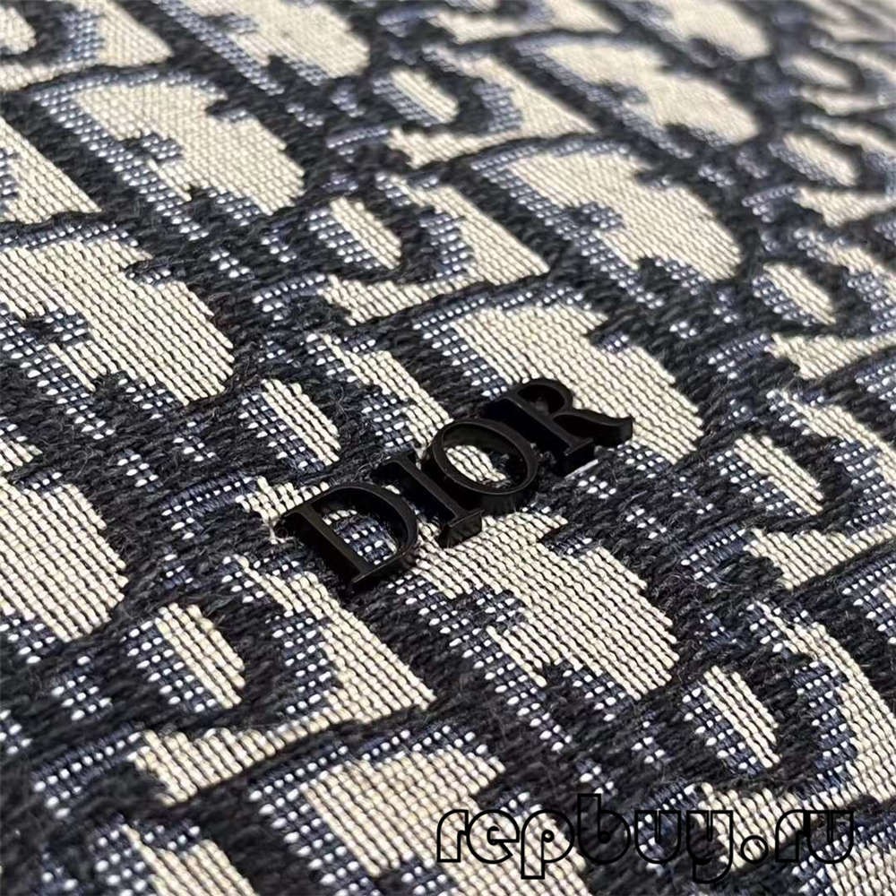 Dior top replica duffel bag blue embroidery Oblique print details (2022 Edition)-Best Quality designer Bag Review, and online shopping, designer bag ru