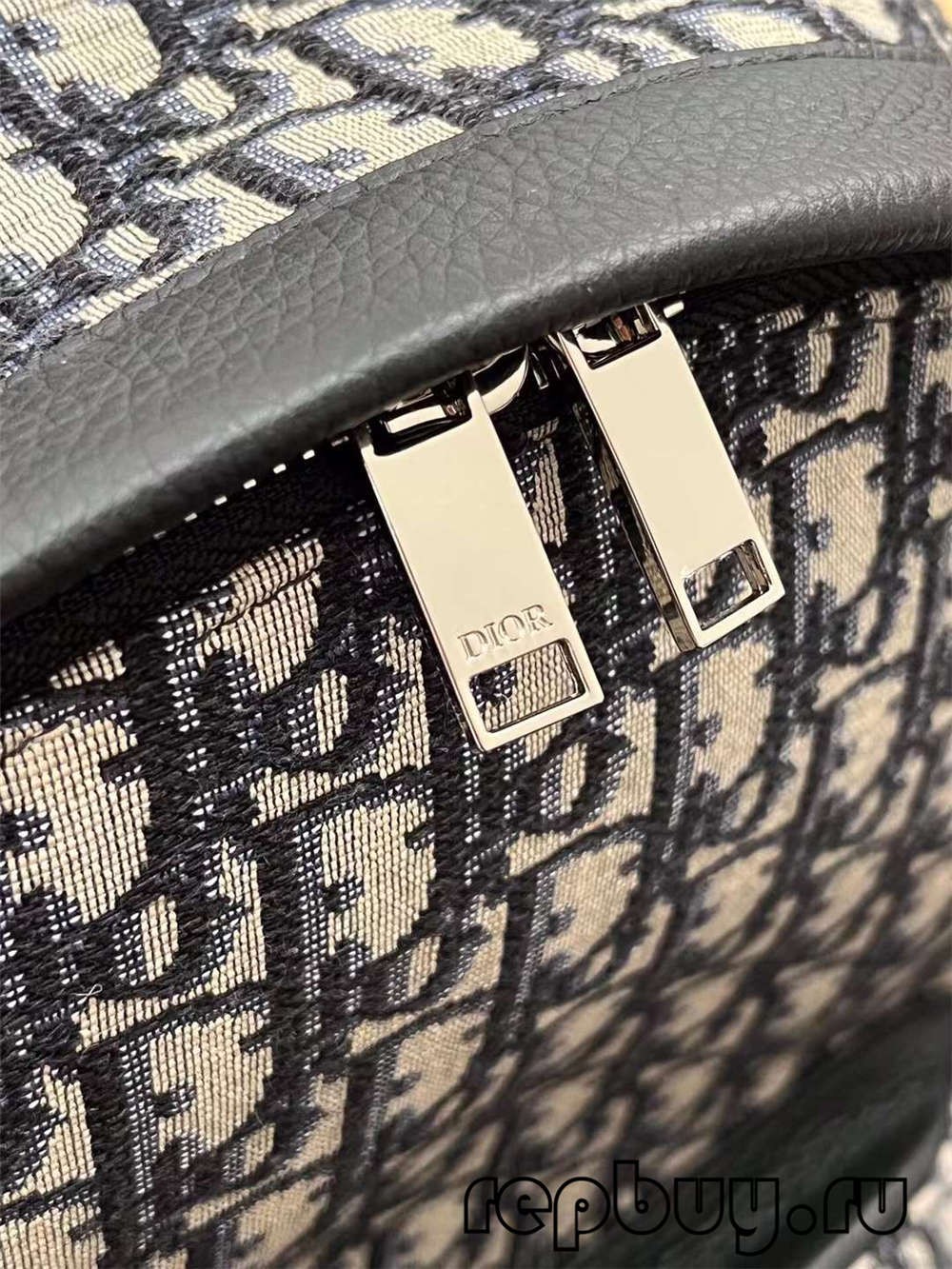 Dior top replica duffel bag blue embroidery Oblique print details (2022 Edition)-Best Quality designer Bag Review, and online shopping, designer bag ru