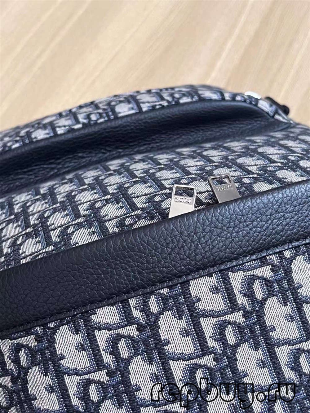 Dior top replica duffel bag blue embroidery Oblique print details (2022 Edition)-Best Quality designer Bag Review, and online shopping, designer bag ru