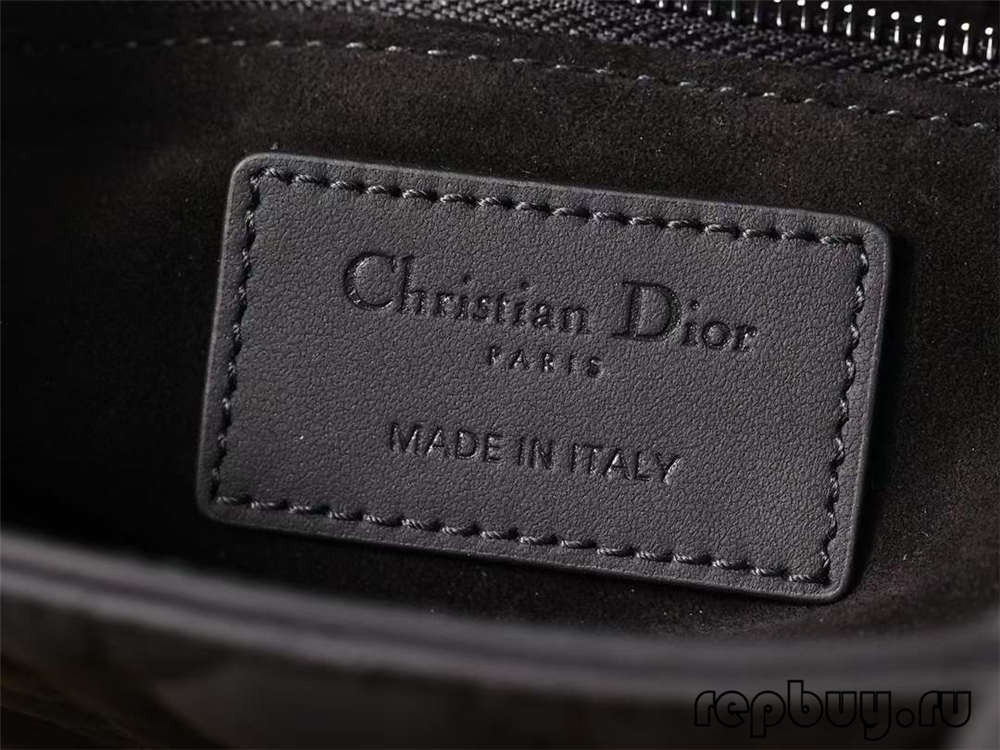 LADY DIOR Mini Black Top Replica Handbag Matte Cowhide Fabric and Hardware Details (2022 Edition)-Best Quality designer Bag Review, and online shopping, designer bag ru