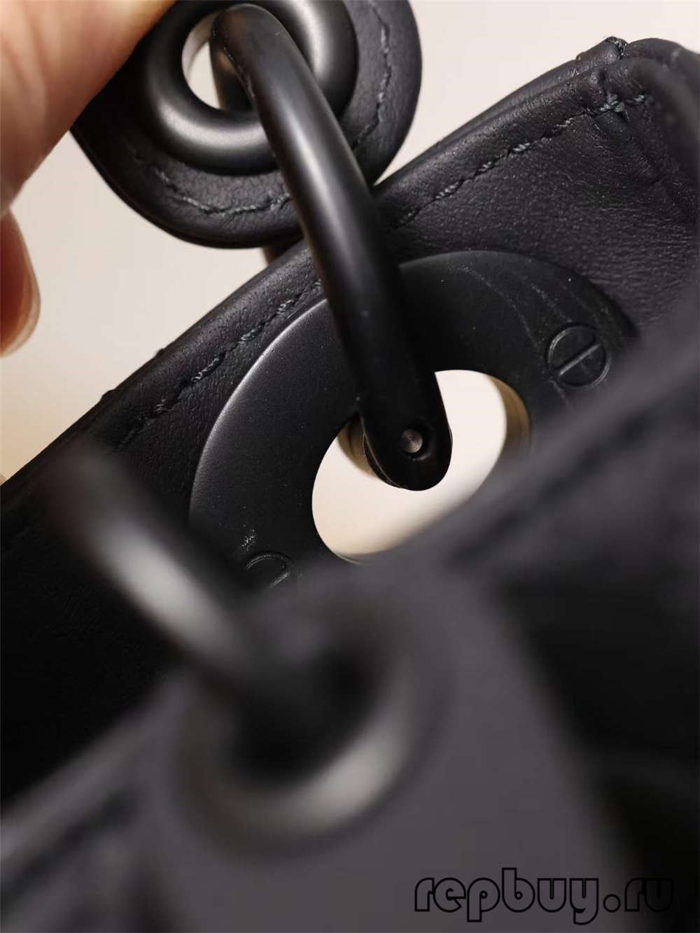 LADY DIOR Mini Black Top Replica Handbag Matte Cowhide Fabric and Hardware Details (2022 Edition)-Best Quality designer Bag Review, and online shopping, designer bag ru