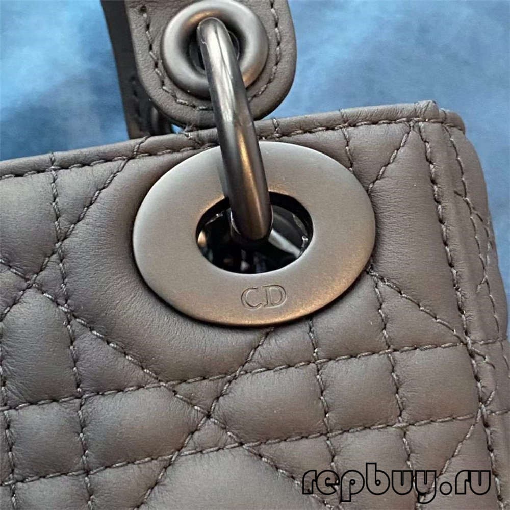 LADY DIOR Mini Black Top Replica Handbags Matte Cowhide Real or Fake Check (2022 Special)-Best Quality designer Bag Review, and online shopping, designer bag ru