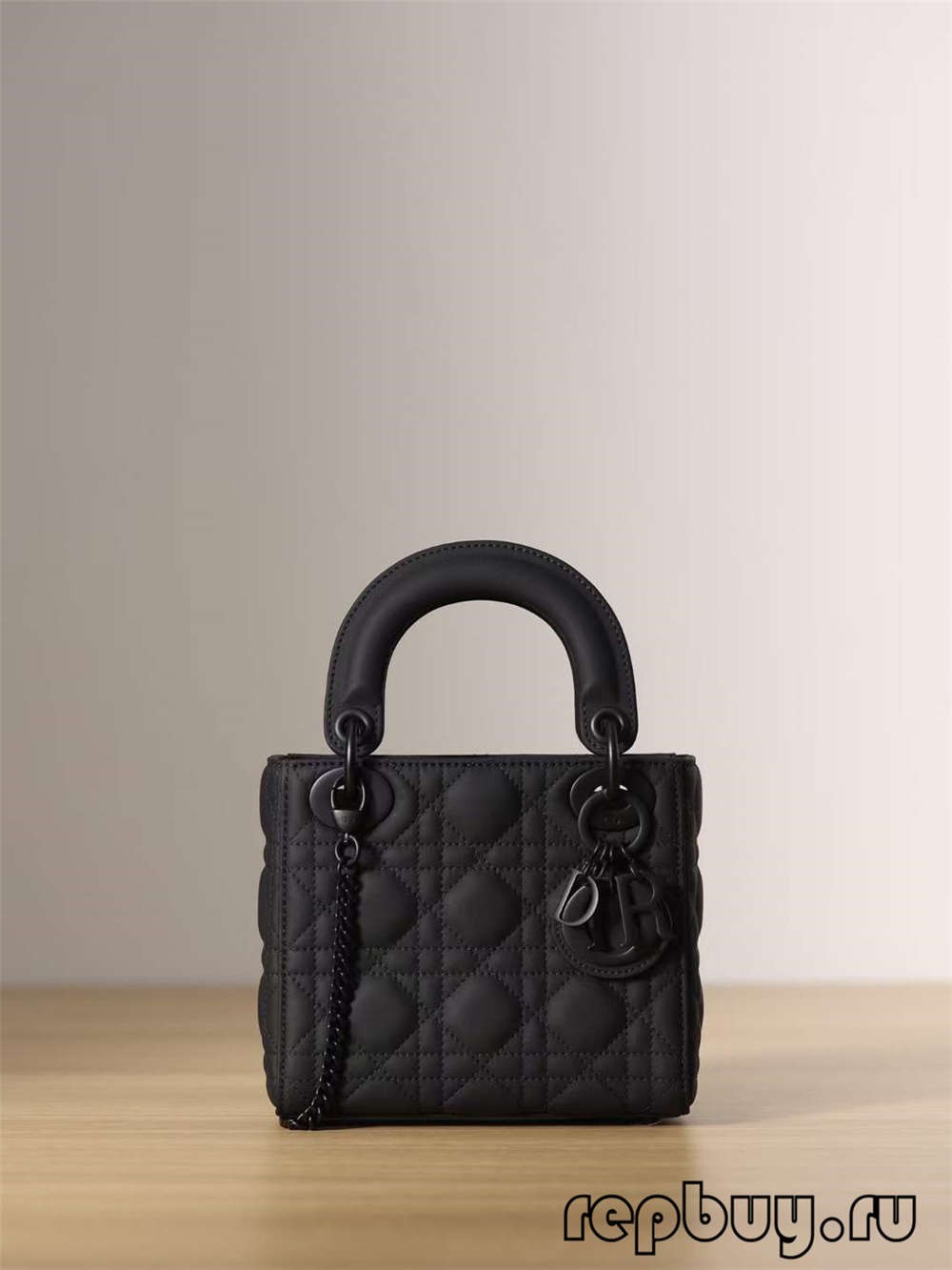 LADY DIOR Mini Black Top Replica Handbag Matte Cowhide (2022 Special)-Best Quality designer Bag Review, and online shopping, designer bag ru