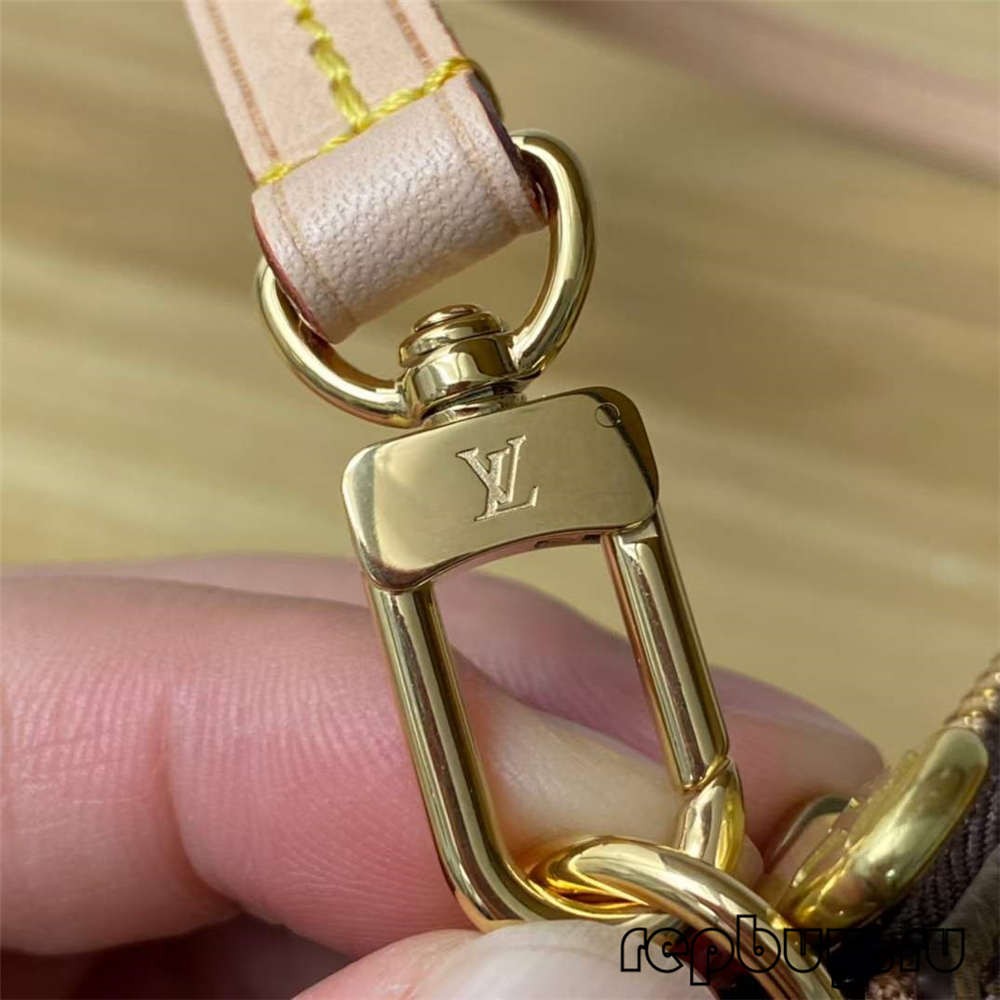Louis Vuitton M40712 Pochette Accessoires top replica handbags Fabric and hardware details (2022 Edition)-Best Quality designer Bag Review, and online shopping, designer bag ru