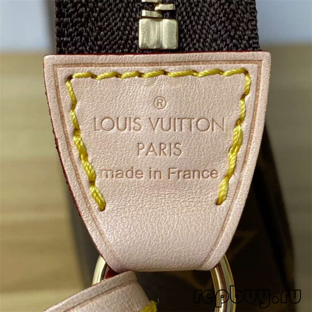 Louis Vuitton M40712 Pochette Accessoires top replica handbags Fabric and hardware details (2022 Edition)-Best Quality designer Bag Review, and online shopping, designer bag ru
