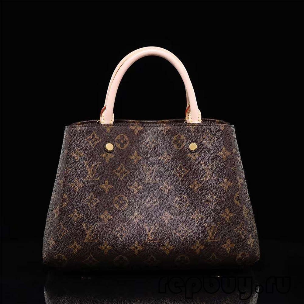Louis Vuitton M41055 29cm Montaigne BB top replica bags Craft Details (2022 Special)-Best Quality designer Bag Review, and online shopping, designer bag ru