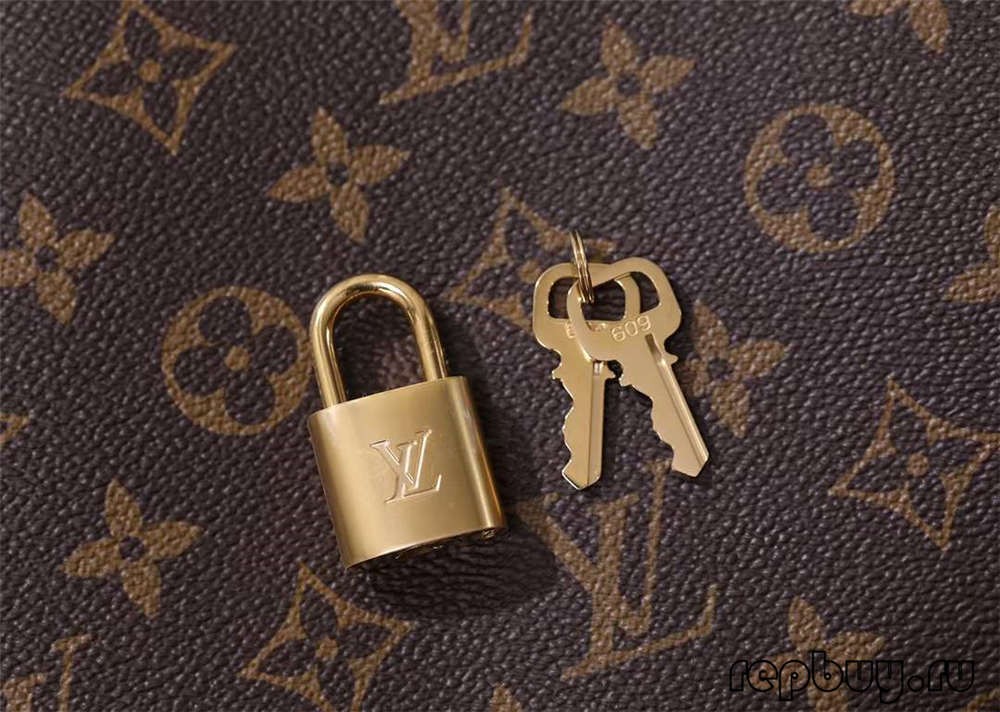 Louis Vuitton M41055 Montaigne BB top replica handbags Closure and hardware details (2022 Edition)-Best Quality designer Bag Review, and online shopping, designer bag ru