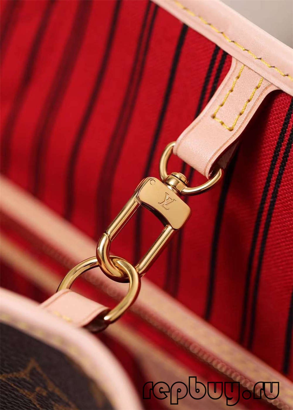 Louis Vuitton M41177 NeverFull Classic Medium Shopper 31cm Top replica bags Engraving and interior pocket details (2022 Updated)-Best Quality designer Bag Review, and online shopping, designer bag ru