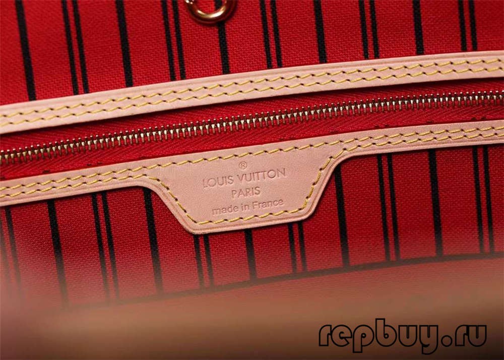 Louis Vuitton M41177 NeverFull Classic Medium Shopper 31cm Top replica bags Engraving and interior pocket details (2022 Updated)-Best Quality designer Bag Review, and online shopping, designer bag ru