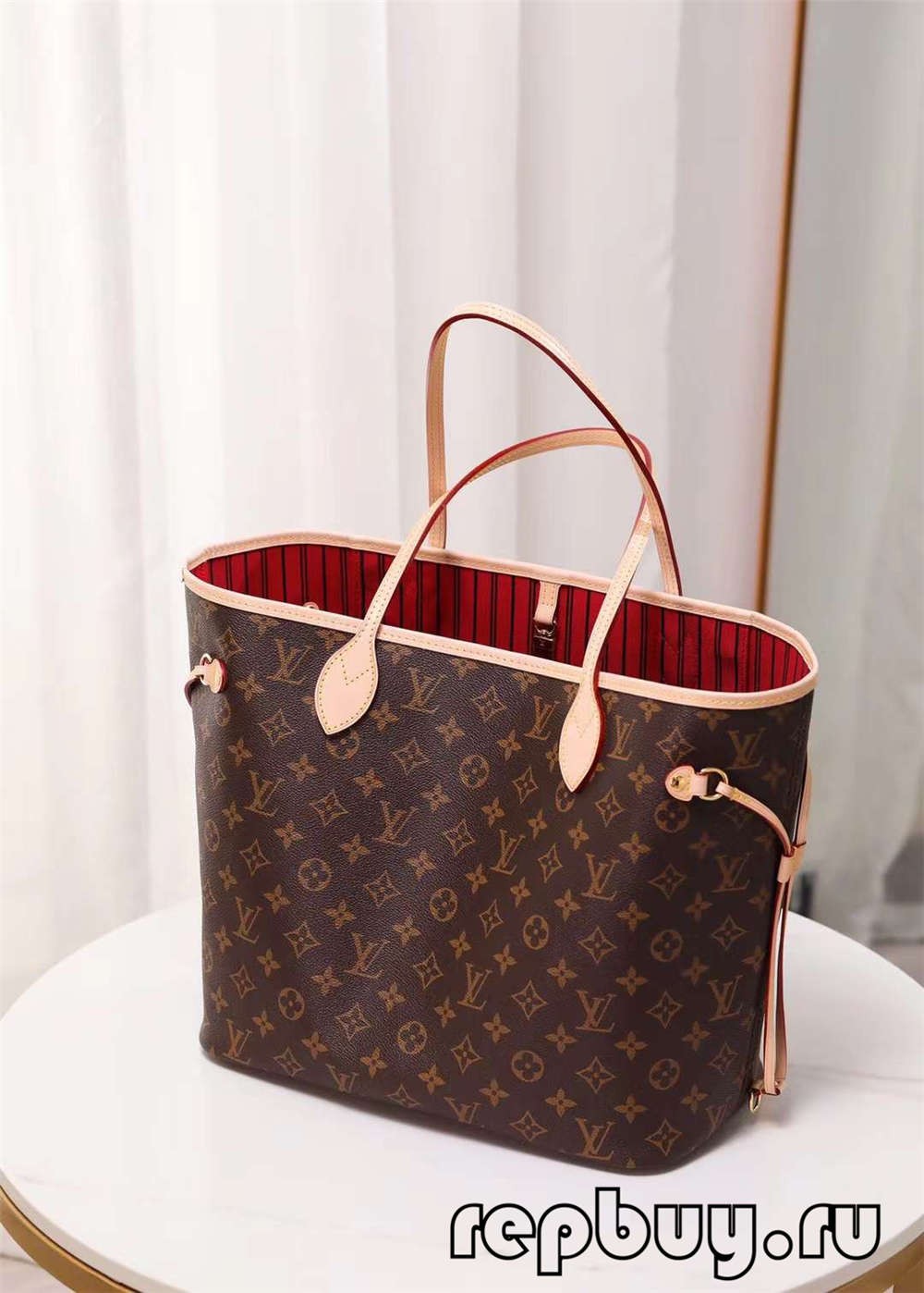 Louis Vuitton M41177 NeverFull Classic Medium Shopper 31cm Top Replica Bags (2022 Latest)-Best Quality designer Bag Review, and online shopping, designer bag ru