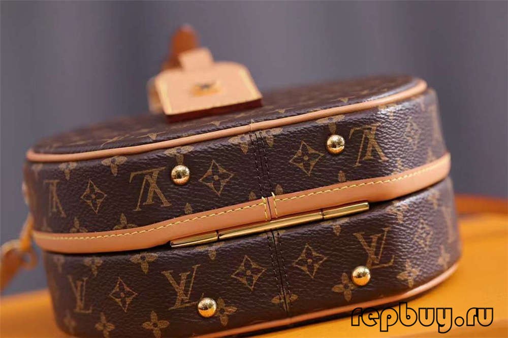 Louis Vuitton M43514 PETITE BOITE CHAPEAU 17.5cm top replica bags Hardware and craft details (2022 Edition)-Best Quality designer Bag Review, and online shopping, designer bag ru