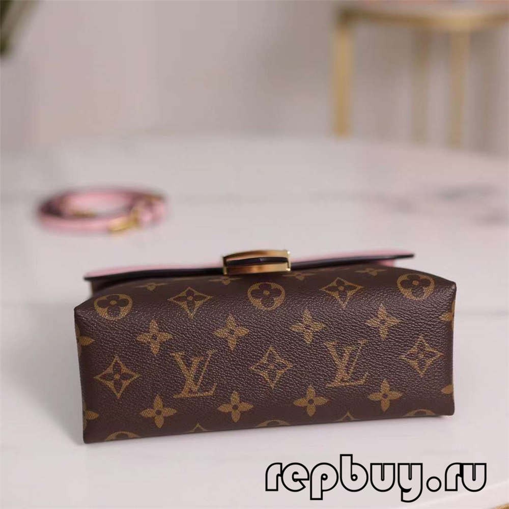 Louis Vuitton M44080 20cm Lock BB Pink Top Replica Bags (2022 Edition)-Best Quality designer Bag Review, and online shopping, designer bag ru