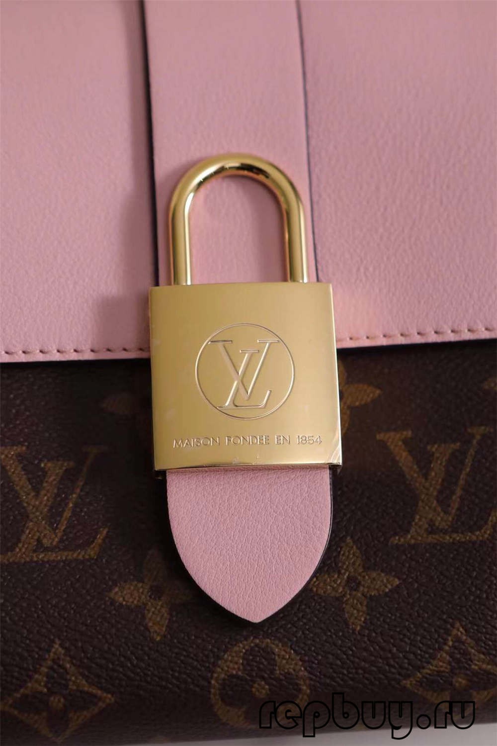 Louis Vuitton M44080 20cm Lock BB Pink Top Replica Bags (2022 Edition)-Best Quality designer Bag Review, and online shopping, designer bag ru