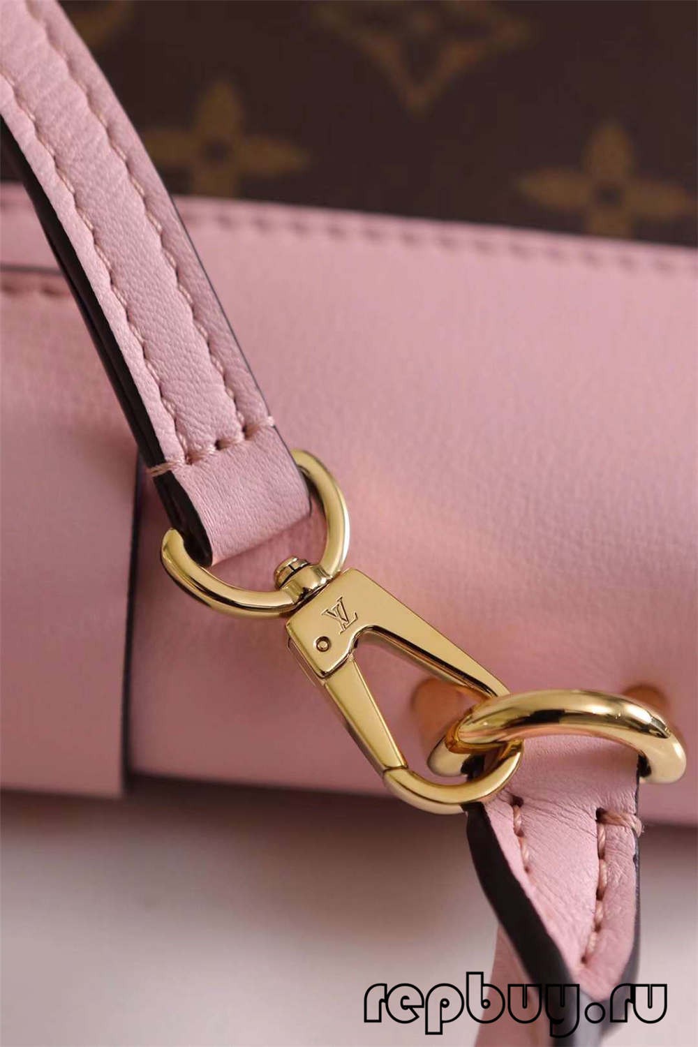 Louis Vuitton M44080 20cm Lock BB Pink Top Replica Bags (2022 Edition)-Best Quality designer Bag Review, and online shopping, designer bag ru