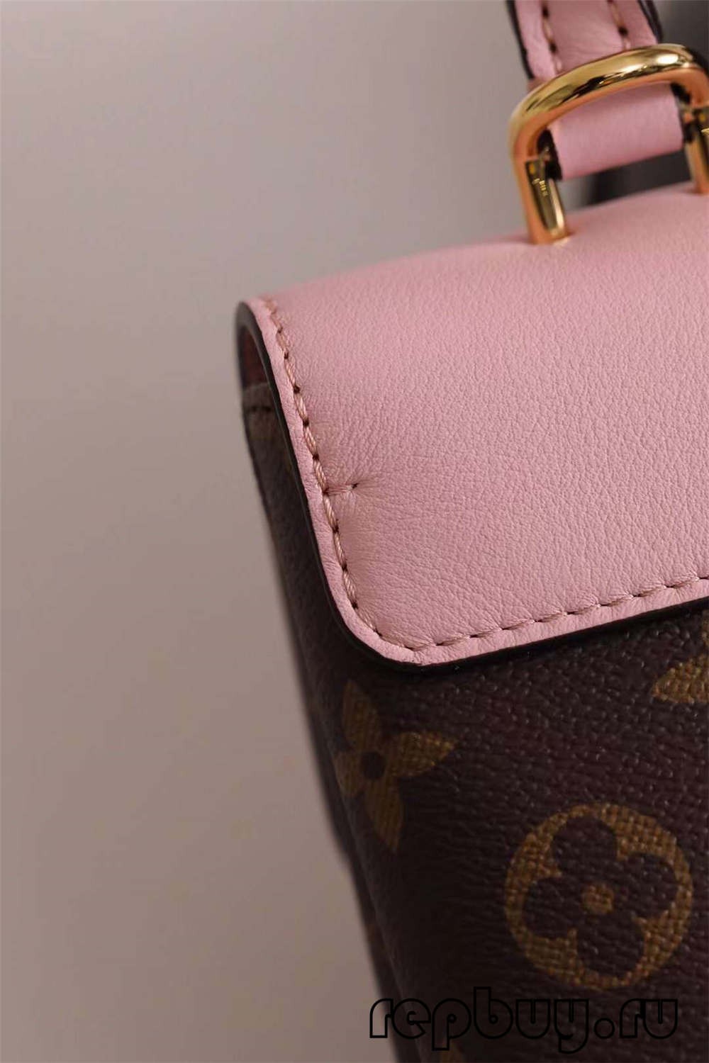 Louis Vuitton M44080 20cm Lock BB Pink Top Replica Bags (2022 Edition)-Best Quality designer Bag Review, and online shopping, designer bag ru