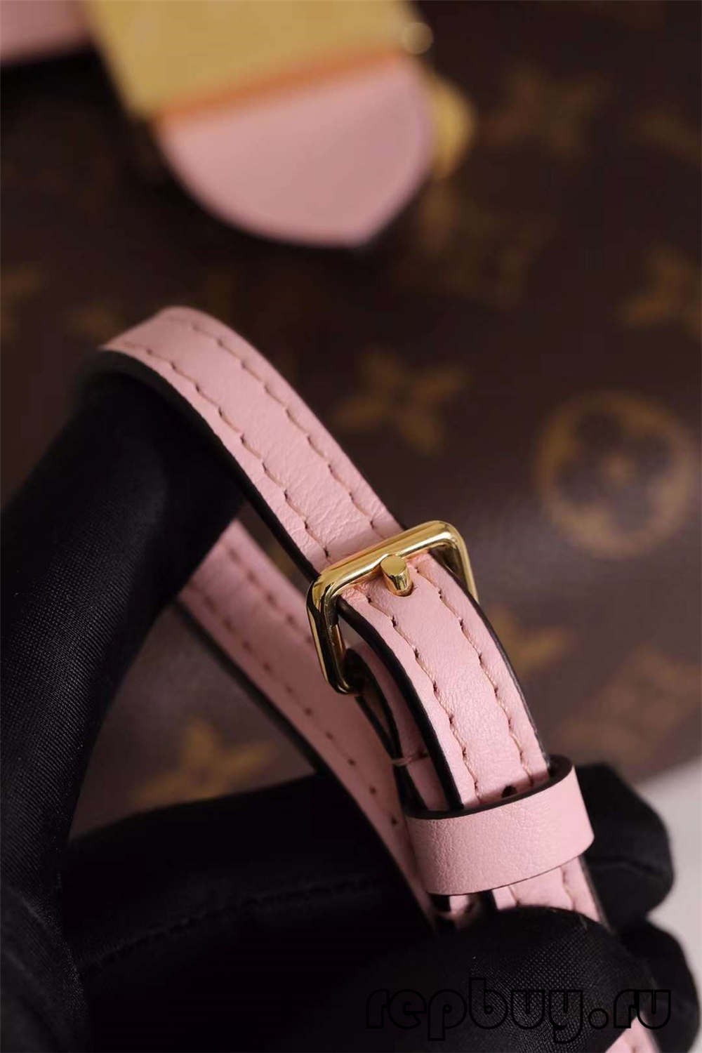Louis Vuitton M44080 20cm Lock BB Pink Top Replica Bags (2022 Edition)-Best Quality designer Bag Review, and online shopping, designer bag ru