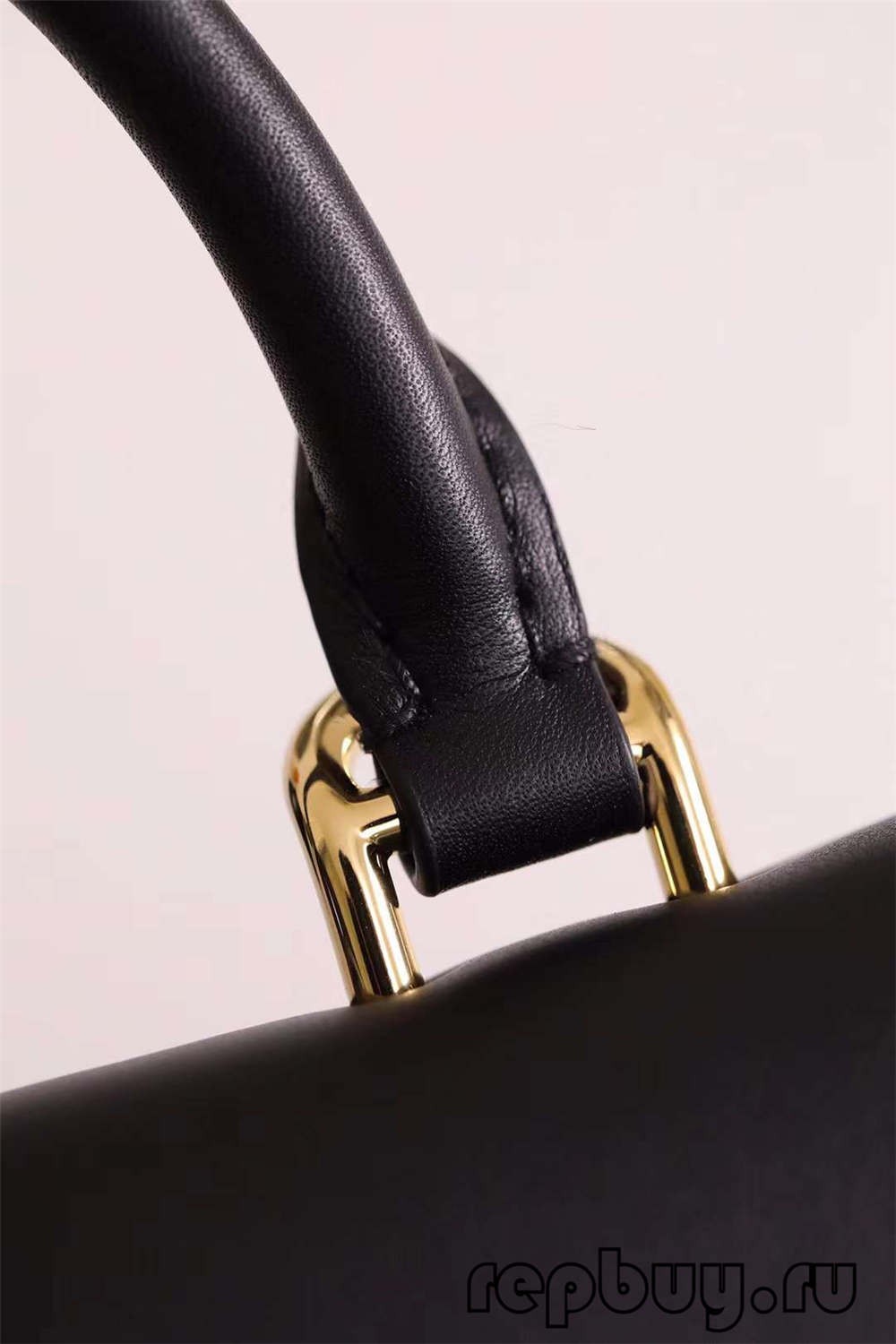 Louis Vuitton M44141 20cm Lock BB Black top replica bags (2022 Special)-Best Quality designer Bag Review, and online shopping, designer bag ru