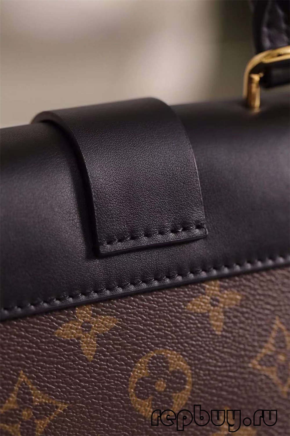 Louis Vuitton M44141 20cm Lock BB Black top replica bags (2022 Special)-Best Quality designer Bag Review, and online shopping, designer bag ru
