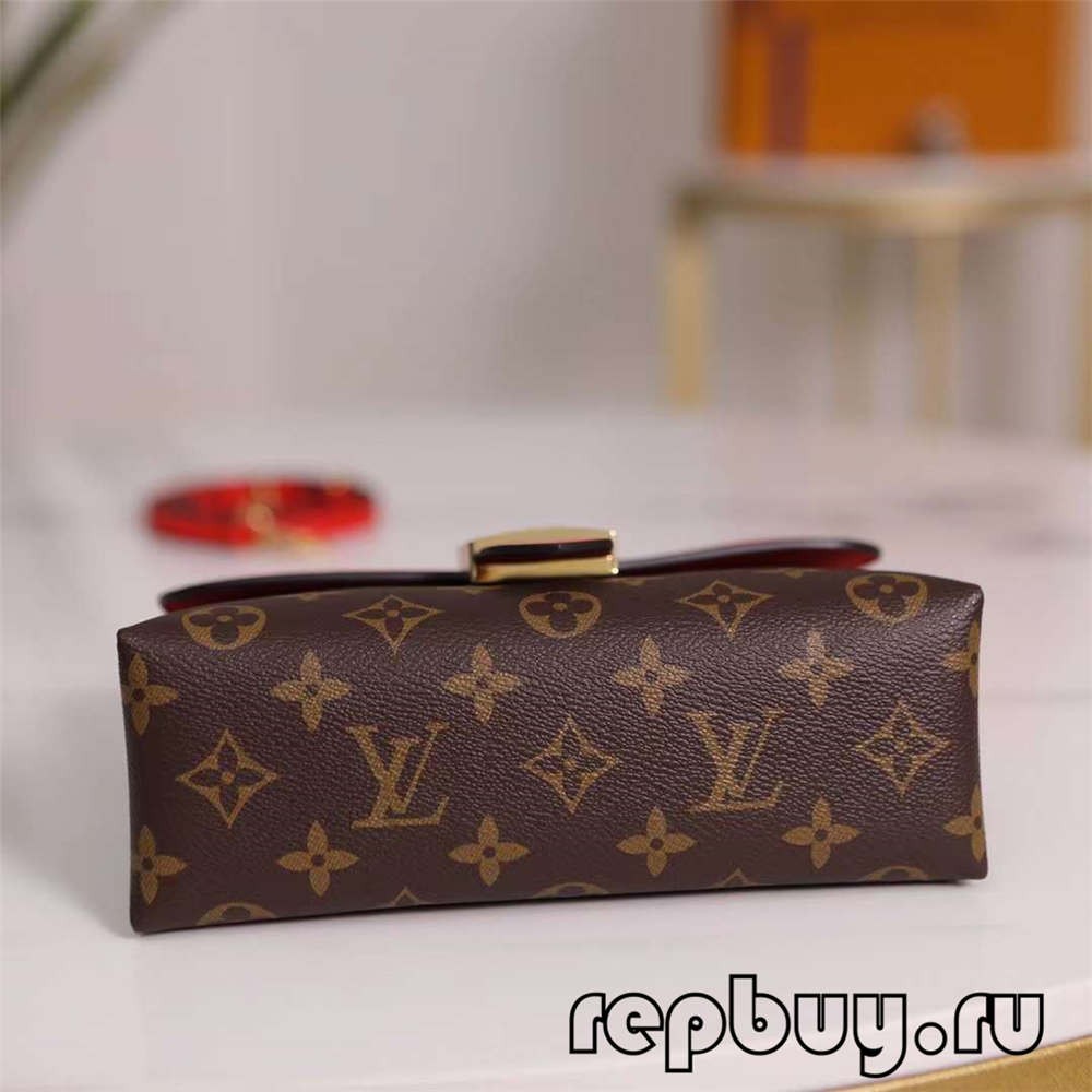 Louis Vuitton M44322 20cm Lock BB Red Top Replica Bags (2022 Latest)-Best Quality designer Bag Review, and online shopping, designer bag ru