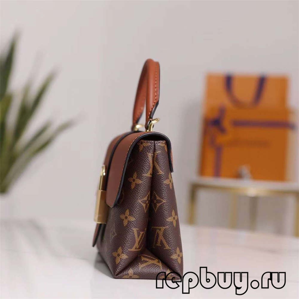 Louis Vuitton M44654 20cm Lock BB Brown Top replica bags (2022 Special)-Best Quality designer Bag Review, and online shopping, designer bag ru Louis Vuitton M44654 20cm Lock BB Brown Top replica bags (2022 Special)-Best Quality designer Bag Review, and online shopping, designer bag ru