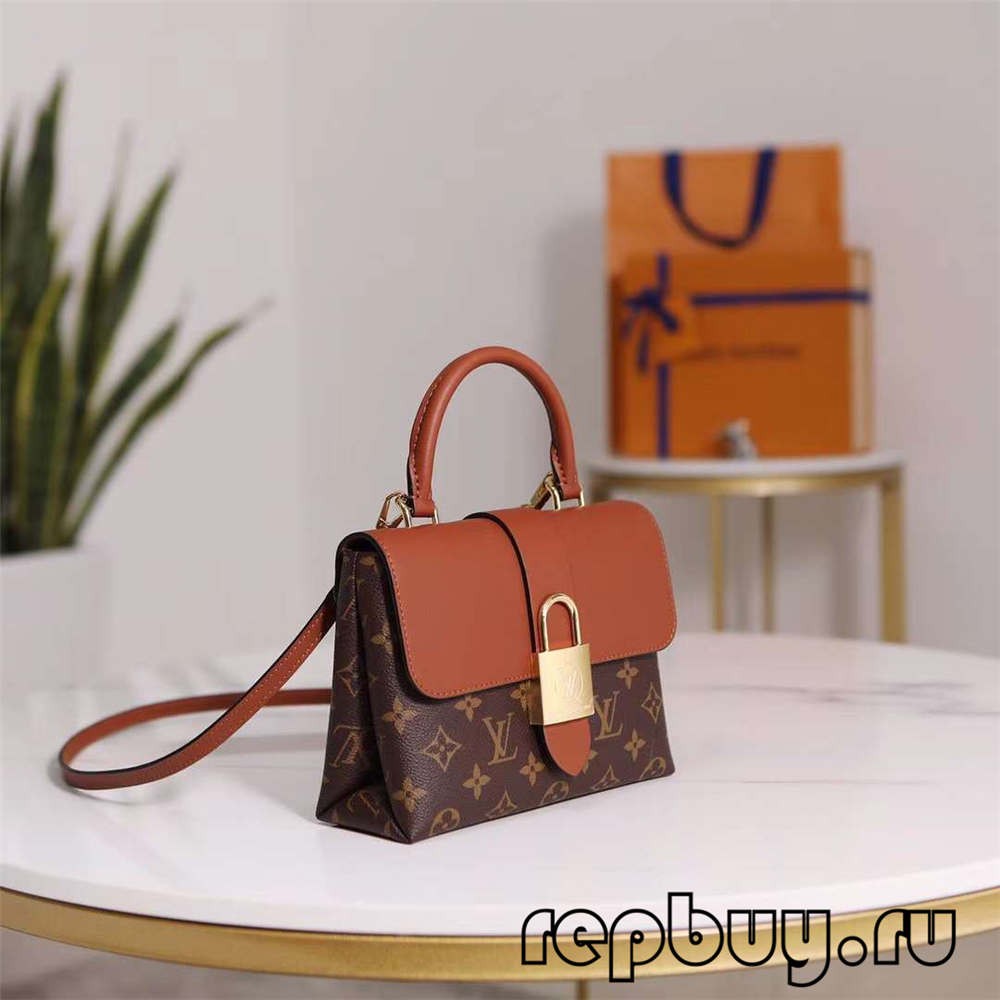 Louis Vuitton M44654 20cm Lock BB Brown Top replica bags (2022 Special)-Best Quality designer Bag Review, and online shopping, designer bag ru Louis Vuitton M44654 20cm Lock BB Brown Top replica bags (2022 Special)-Best Quality designer Bag Review, and online shopping, designer bag ru