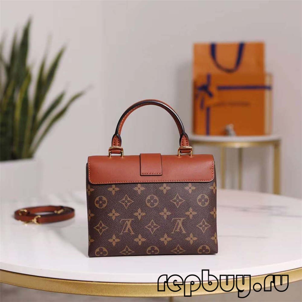 Louis Vuitton M44654 20cm Lock BB Brown Top replica bags (2022 Special)-Best Quality designer Bag Review, and online shopping, designer bag ru Louis Vuitton M44654 20cm Lock BB Brown Top replica bags (2022 Special)-Best Quality designer Bag Review, and online shopping, designer bag ru