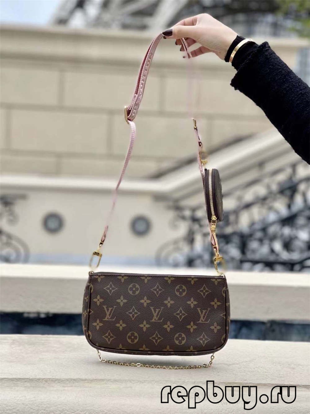 Louis Vuitton M44840 Multi Pochette 24cm Top Replica Bags Daily use effect (2022 Latest)-Best Quality designer Bag Review, and online shopping, designer bag ru