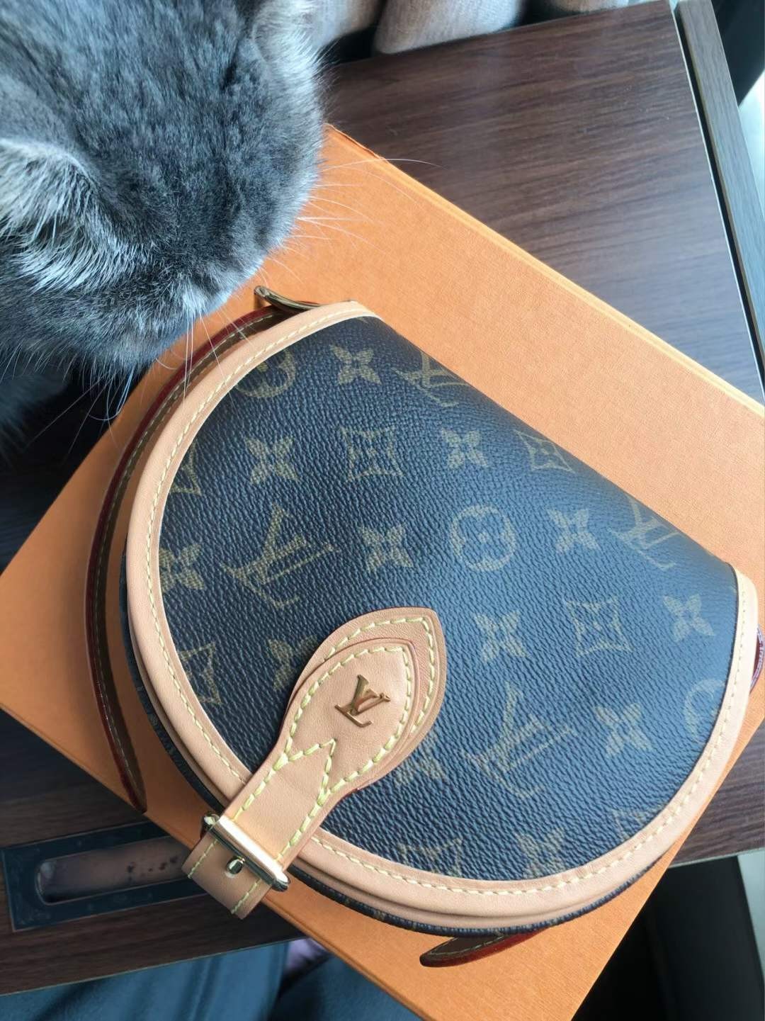 Louis Vuitton M44860 Tambourin Top Replica Handbags Customer’s photo (2022 Special)-Best Quality designer Bag Review, and online shopping, designer bag ru