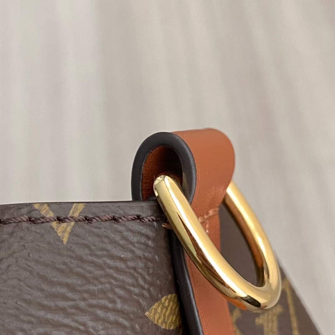 Louis Vuitton M44887 NÉONOÉ Top Replica Handbag Zipper and hardware details (2022 Edition)-Best Quality designer Bag Review, and online shopping, designer bag ru