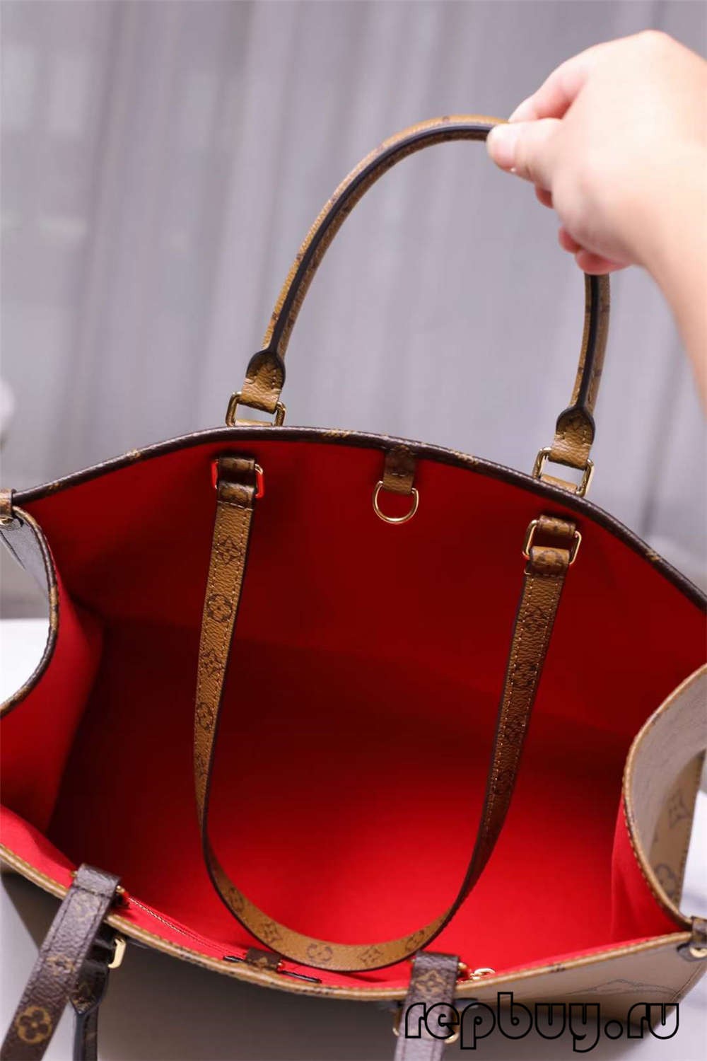 Louis Vuitton M45321 Onthego 35cm top replica bags Fabric Details (2022 Latest)-Best Quality designer Bag Review, and online shopping, designer bag ru