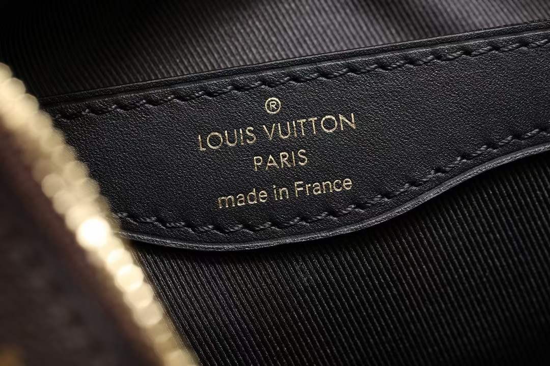 Louis Vuitton M45831 BOULOGNE top replica handbags Logo and metal stud detail (2022 Updated)-Best Quality designer Bag Review, and online shopping, designer bag ru