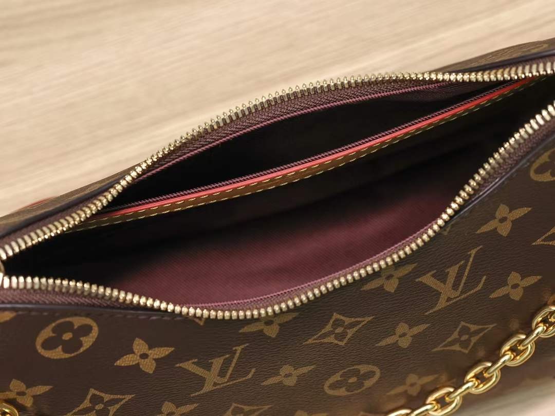Louis Vuitton M45832 croissant with yellow leather Boulogne top replica handbags Logo engraved detail (2022 Updated)-Best Quality designer Bag Review, and online shopping, designer bag ru