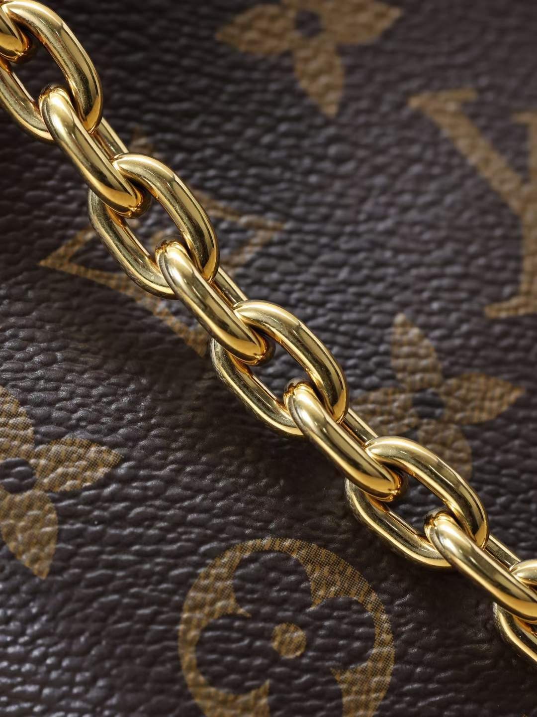 Louis Vuitton M45832 croissant with yellow leather Boulogne top replica handbags Leather and chain details (2022 Latest)-Best Quality designer Bag Review, and online shopping, designer bag ru