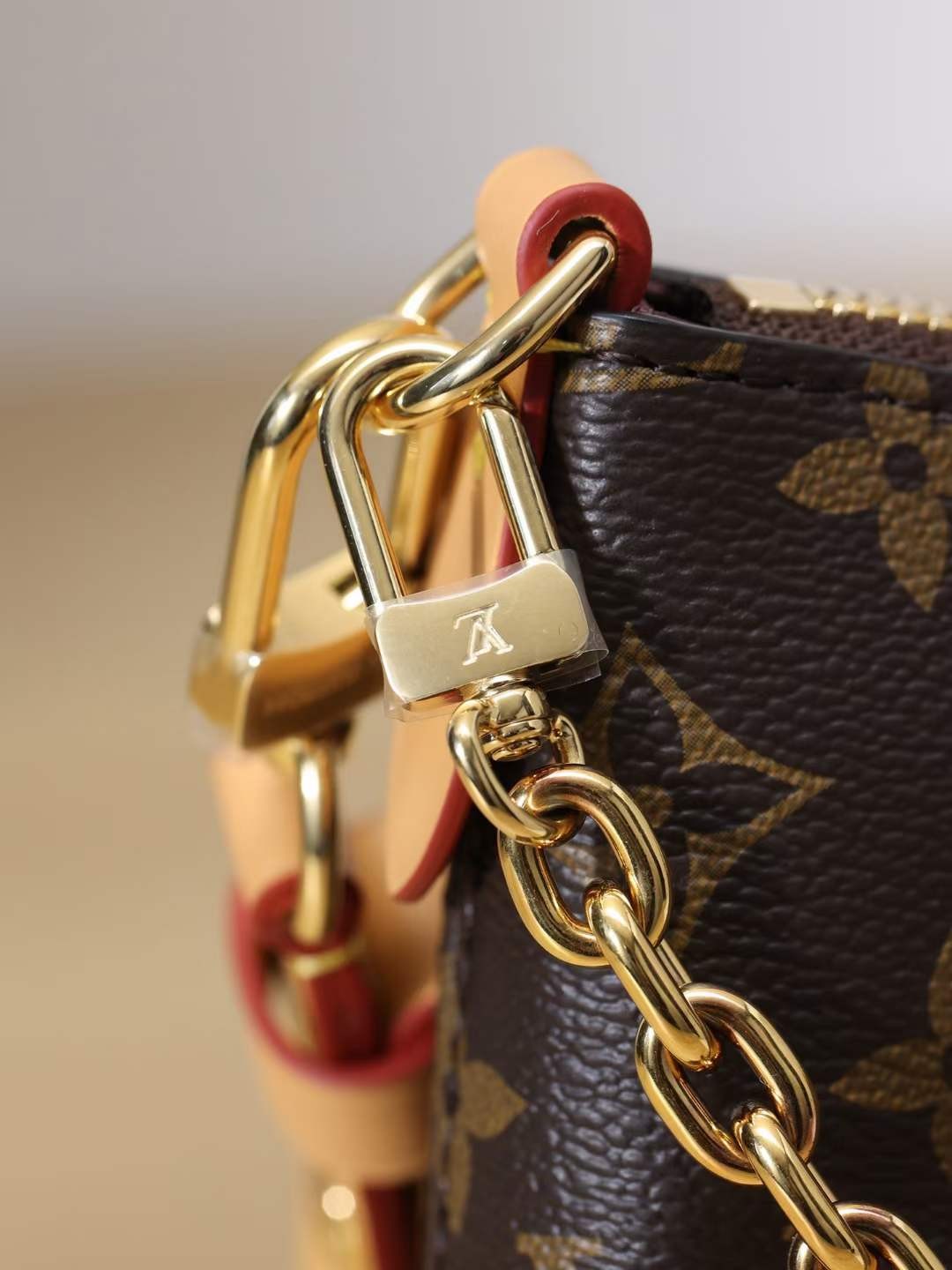 Louis Vuitton M45832 croissant with yellow leather Boulogne top replica handbags Leather and chain details (2022 Latest)-Best Quality designer Bag Review, and online shopping, designer bag ru